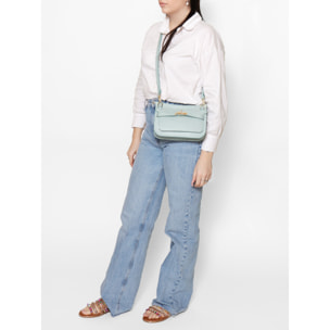 Borsa a tracolla Katie da donna In Vera pelle Made in Italy 23x17x5 cm