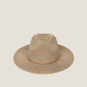 Sombrero de playa
 May color dorado Poliéster
