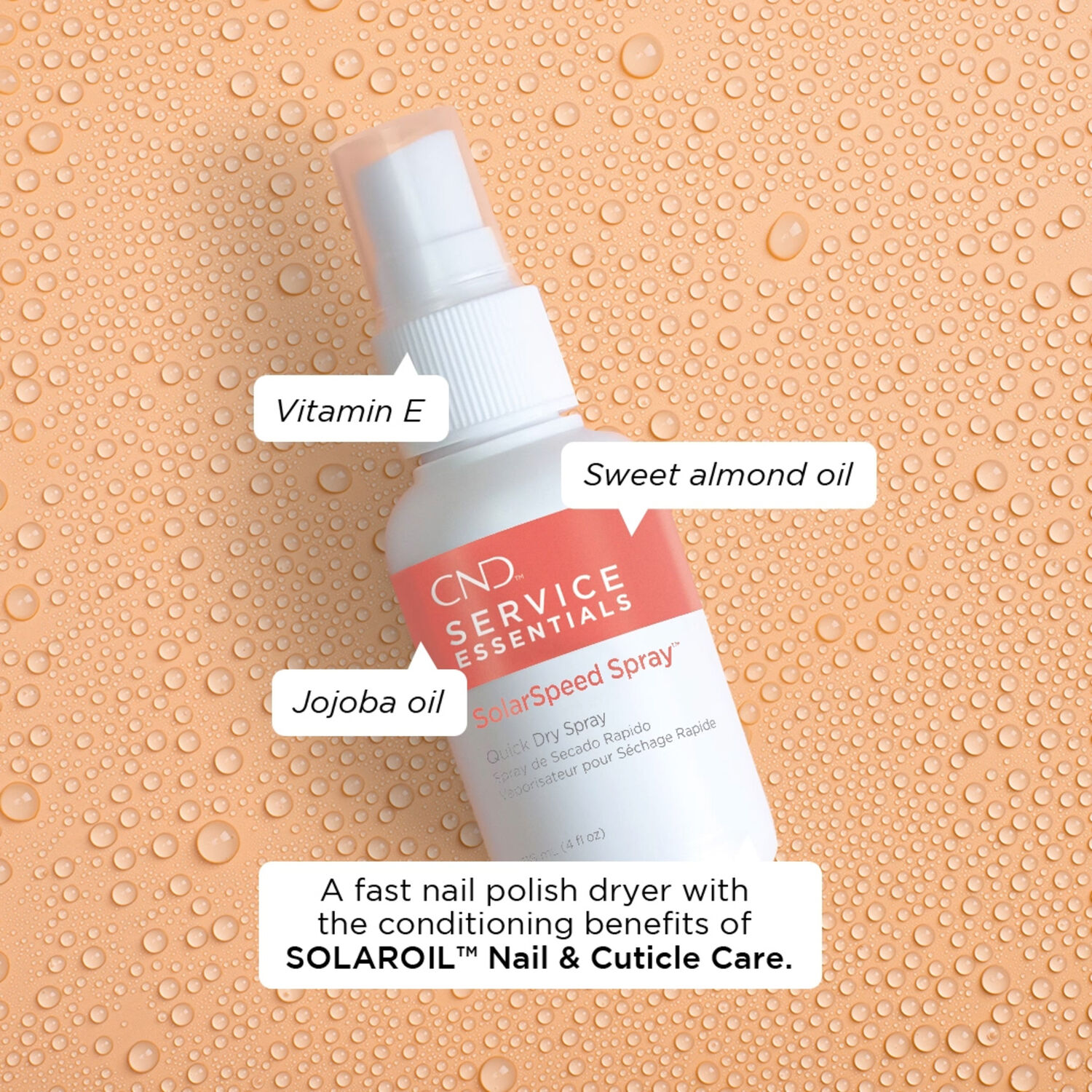 Solarspeed™ - Spray Séchage Rapide Vernis 118ml