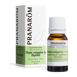 Pranarom - Huile Essentielle de Thym vulgaire à thymol - 10 ml