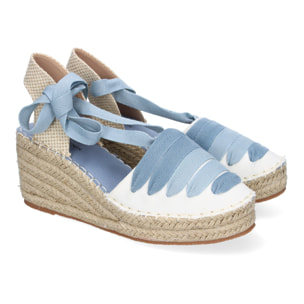 Sandalia de Mujer con Cuña de Yute, Diseño Moderno, Perfectas para PrimaveraVerano