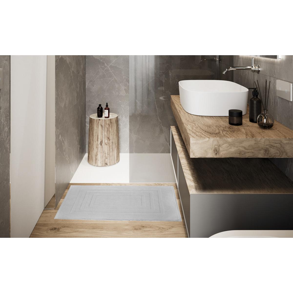 TAPPETO BAGNO SOPHIE GRIGIO PERLA