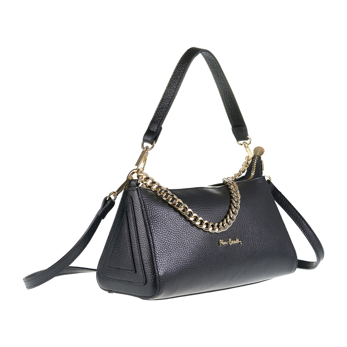 Borsa a spalla da donna Made in Italy - Modello Violette - 100% pelle - 26.0 x 13.5 x 11.5 cm