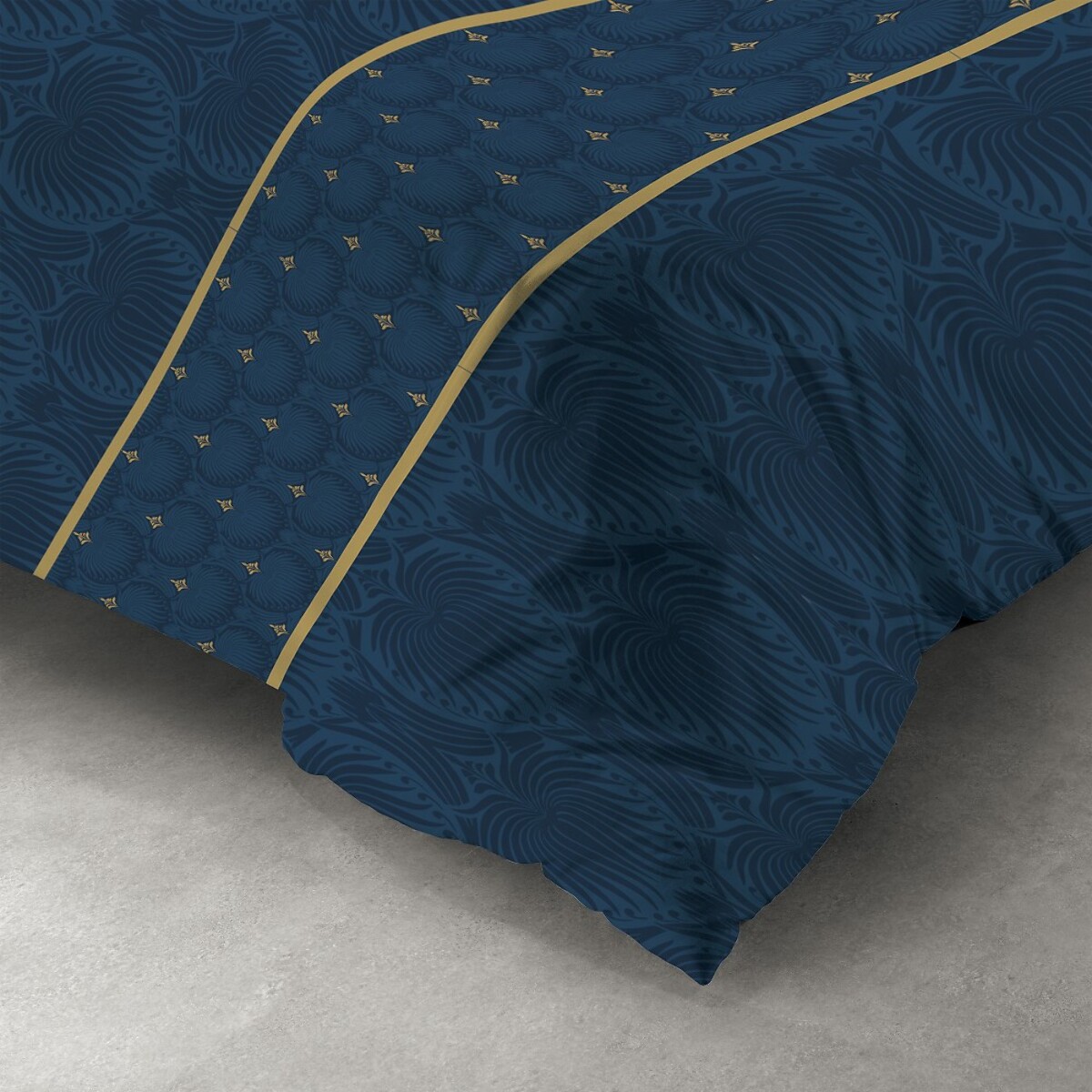 Parure De Couette 3pcs 100% Coton 57 Fils/cm2 Palace