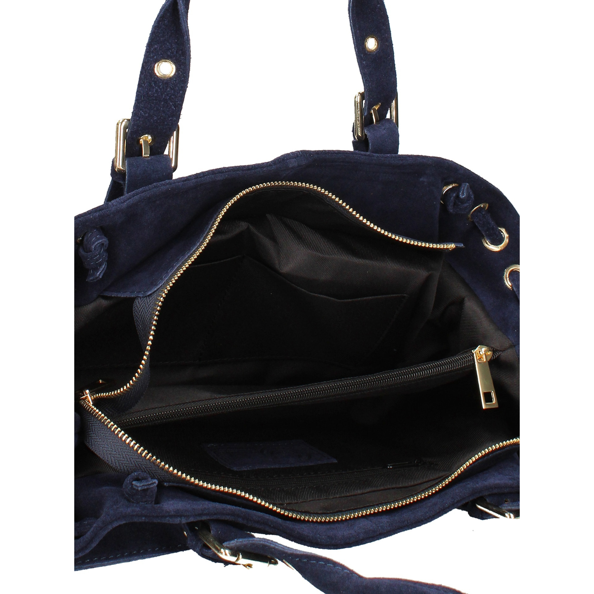 Borsa a mano da donna Made in Italy - Modello Lumena Lux - 100% pelle - 20.0 x 21.0 x 33.0 cm