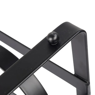 Range-bouteilles Black edition noir 4 bouteilles