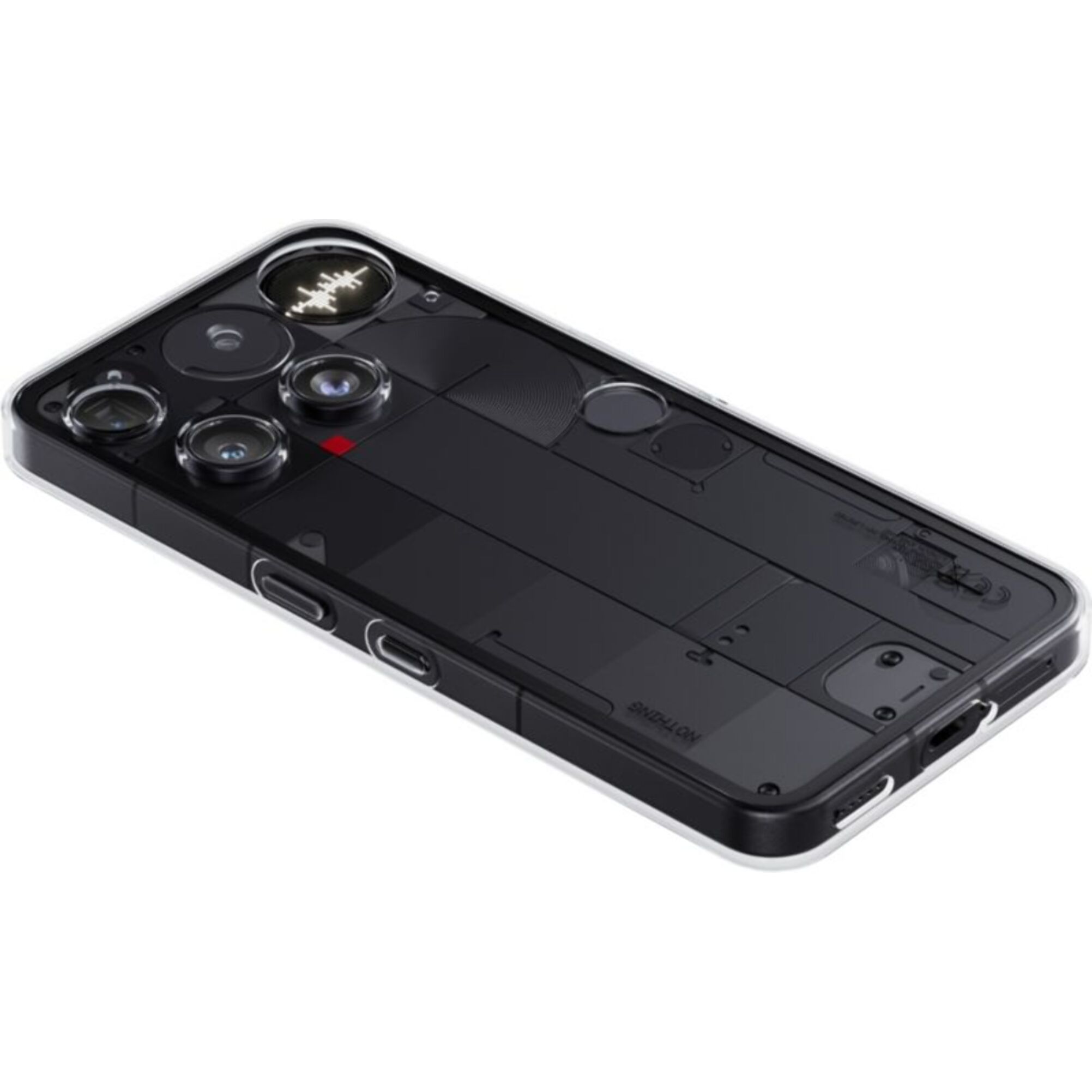 Smartphone NOTHING Pack Phone 3 Noir 256Go + Watch 3 Pro Orange + Coque + Tour de cou