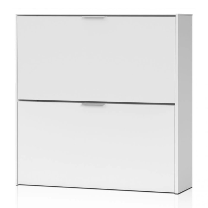 Zapatero Nubo 2 Puertas Blanco