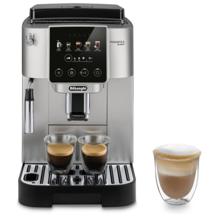 Expresso Broyeur DELONGHI FEB2252.SB Magnifica Start Pop Argent