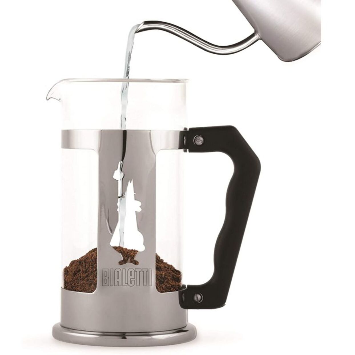 Cafetière à piston BIALETTI French Press Preziosa - capacité 3 tasses