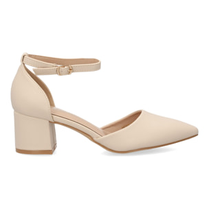 Zapato tacón cómodo elegante para mujer