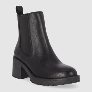 Botines - Negro - Tacón: 3 cm