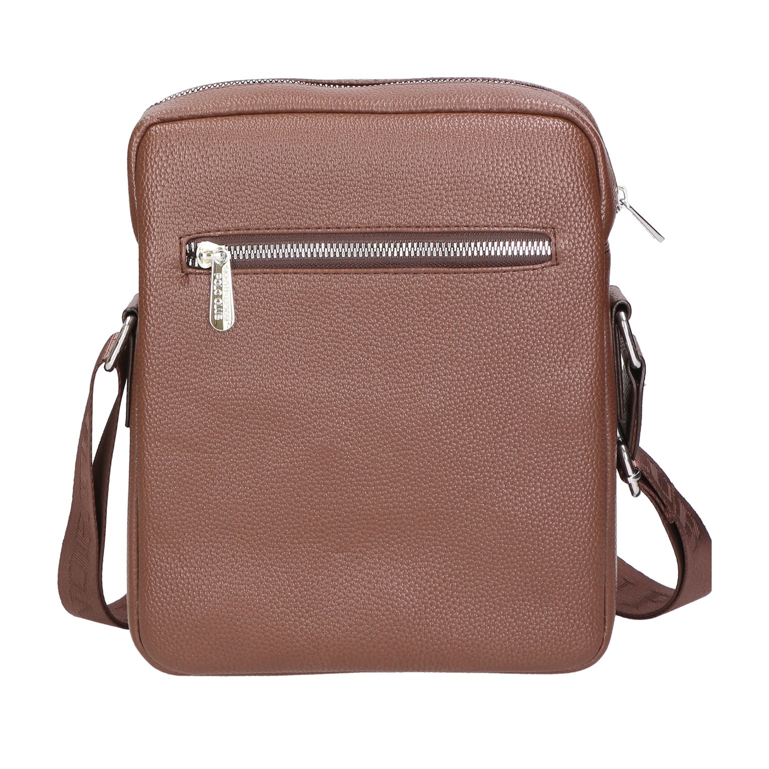 Borsa a tracolla uomo - Modello False - 100% pelle PU - 20.0 x 24.0 x 6.0 cm