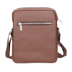 Borsa a tracolla uomo - Modello False - 100% pelle PU - 20.0 x 24.0 x 6.0 cm