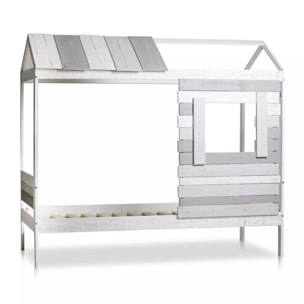 Cama cabaña Barnie W Vintage - Grayscale