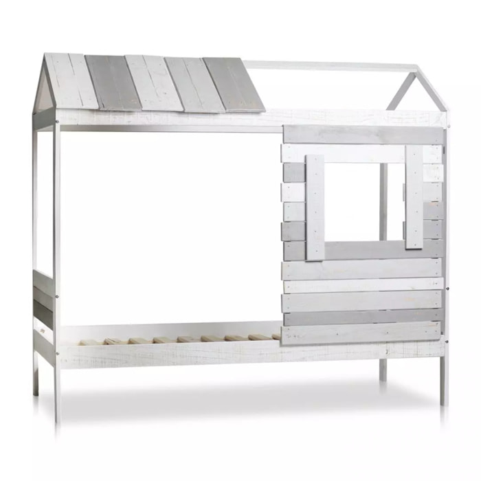 Cama cabaña Barnie W Vintage - Grayscale