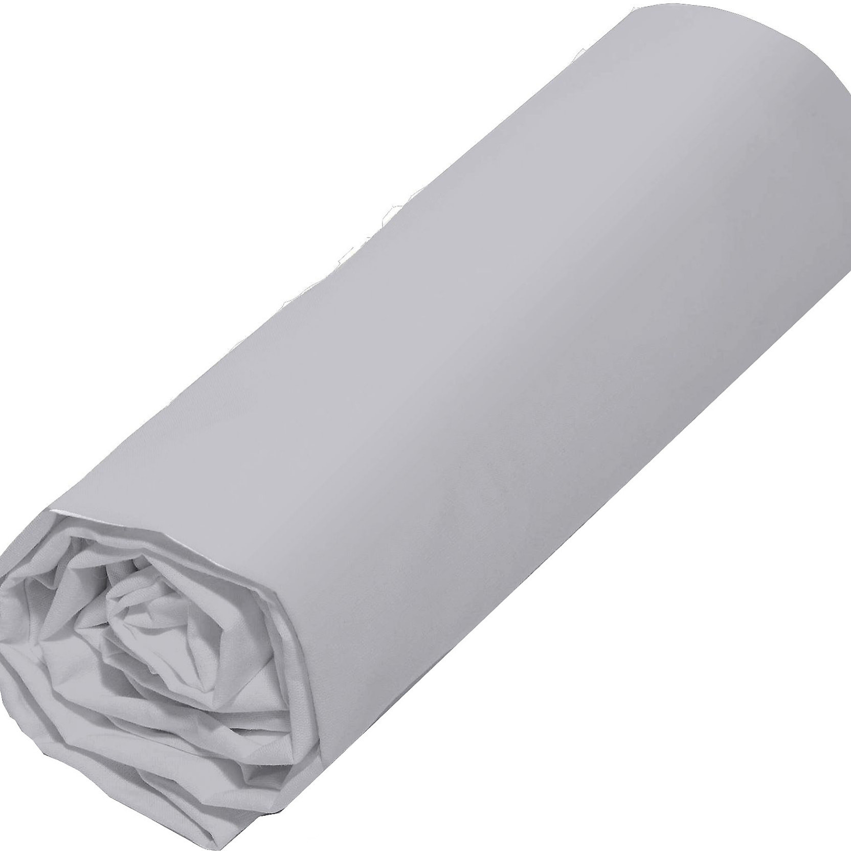 Drap Housse - Bonnet:30cm 100%coton Bio 57 Fils Coton Bio Uni