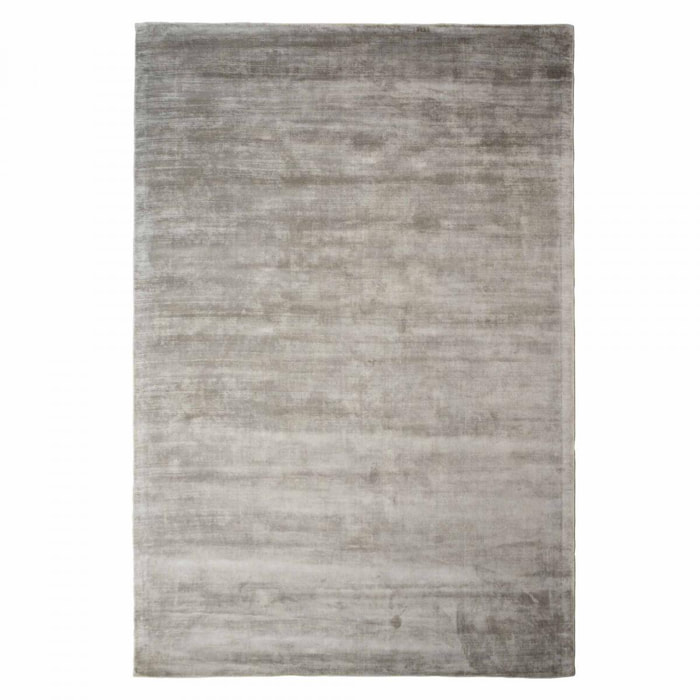 Tapis artisanal doux et soyeux tufté main en viscose