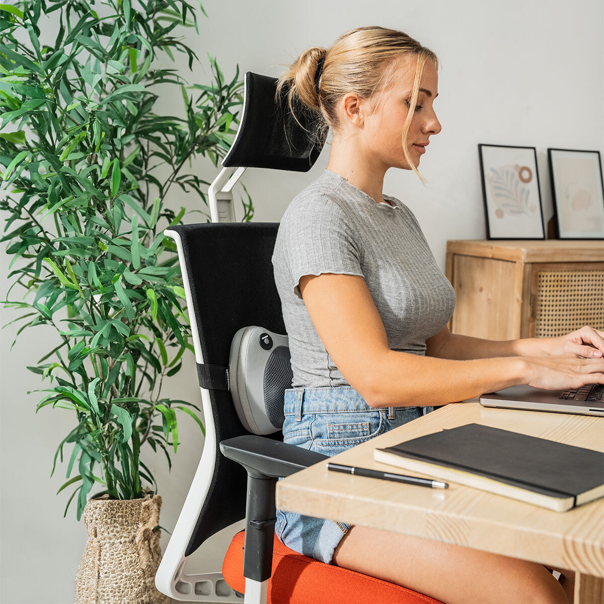 Massaggiatore Shiatsu Compatto Ricaricabile Kompatsu InnovaGoods