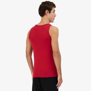 Kappa - T-Shirts & Top Uomo Rosso - Logo Korpo Carsenac Skin