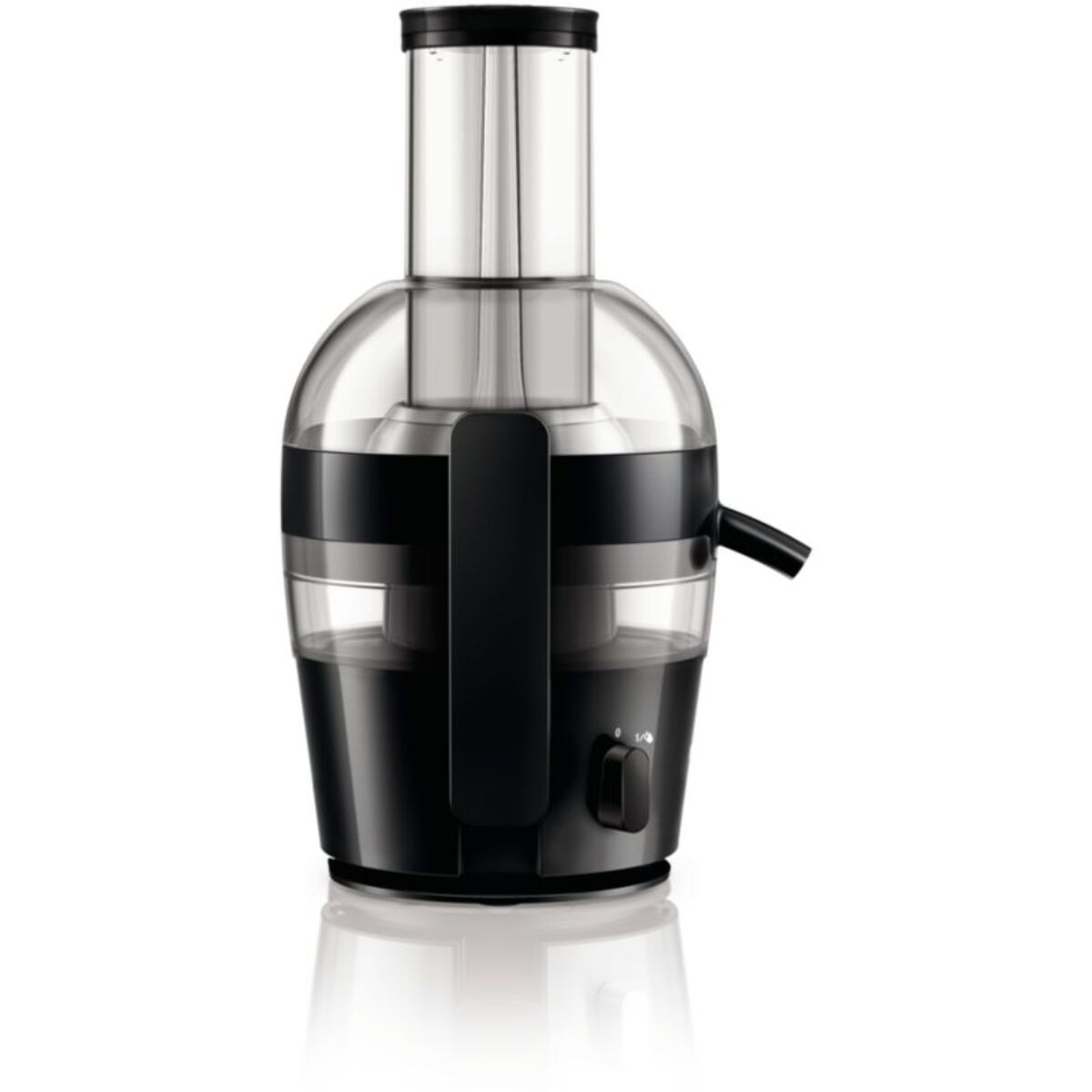 Centrifugeuse PHILIPS HR1855/70 Viva extracteur de jus noir 2L, 800W