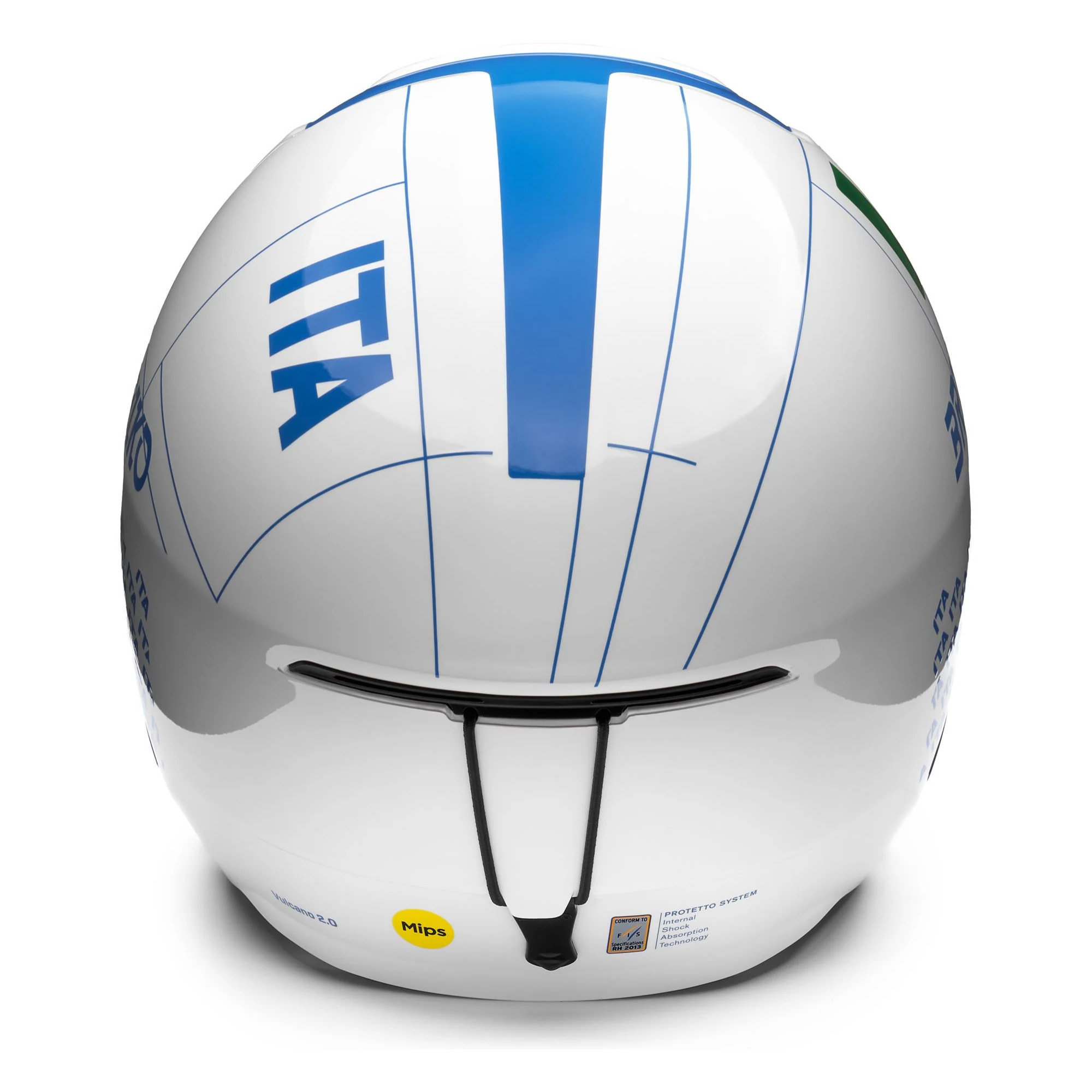 Caschi Briko Uomo Donna Bianco Vulcano 2.0 Italia Mips