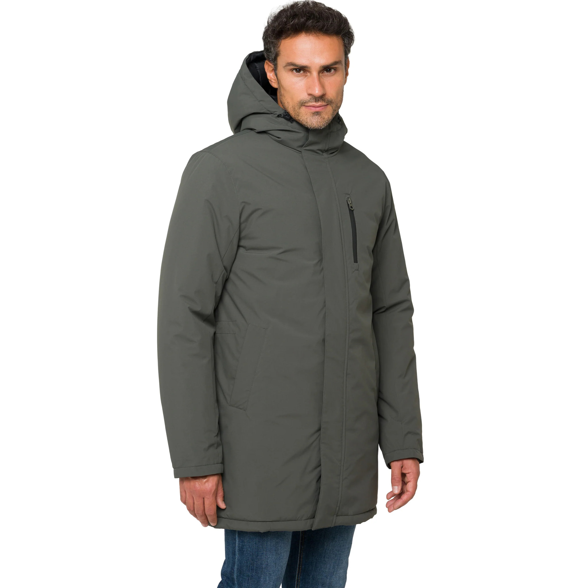 Parka LATEMAR imbottito impermeabile verde