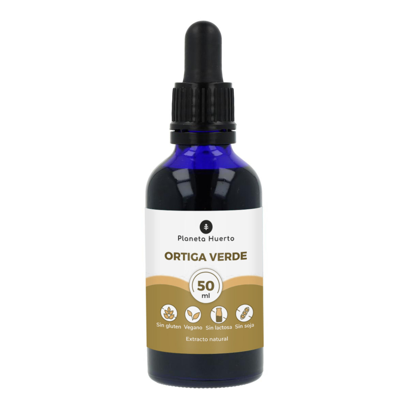 PLANETA HUERTO | Extracto de Ortiga Verde 50 ml - Suplemento Nutritivo para la Salud del Cabello y la Piel