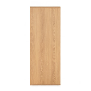 Cómoda alta Tori 4 cajones efecto Roble