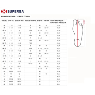 Superga - Uomo Donna Bianco - 2750-Cotu Classic