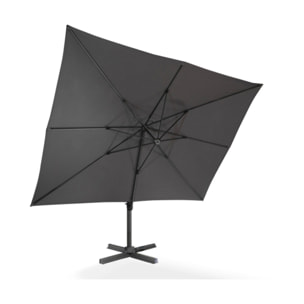 Parasol Sombra 360° rectangle avec housse de protection