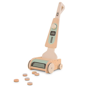 Aspiradora de madera ASPIRALOOM para niños