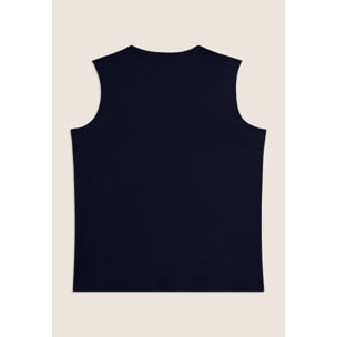 Canotta in Jersey con Logo FREDDY e Scritta "Mood Up"