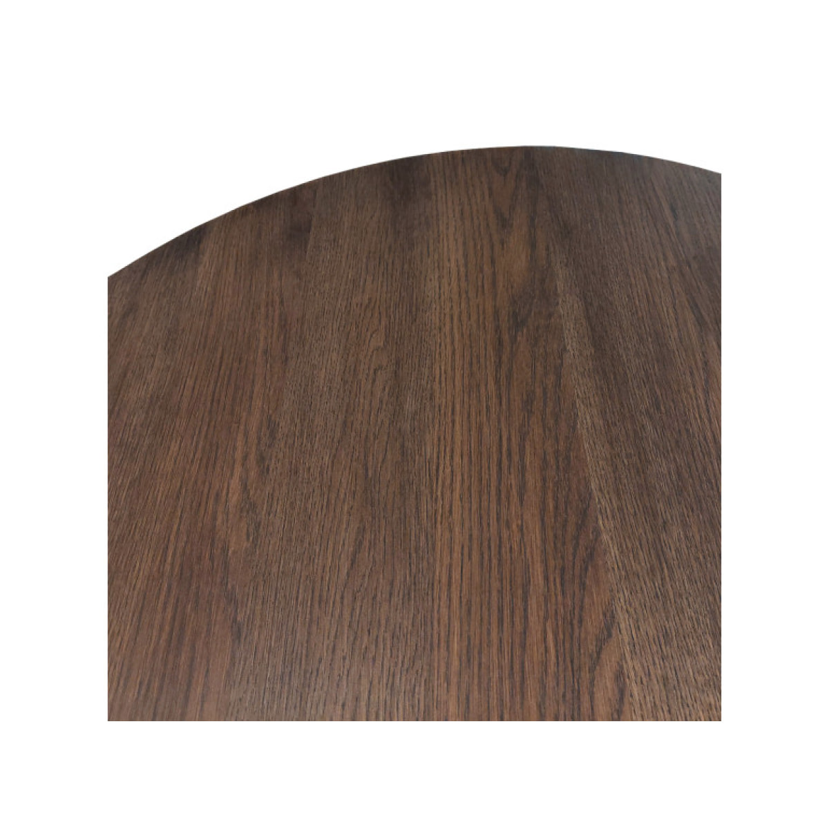 Table basse ronde en bois marron ou noir diam. 90cm - ANGEL