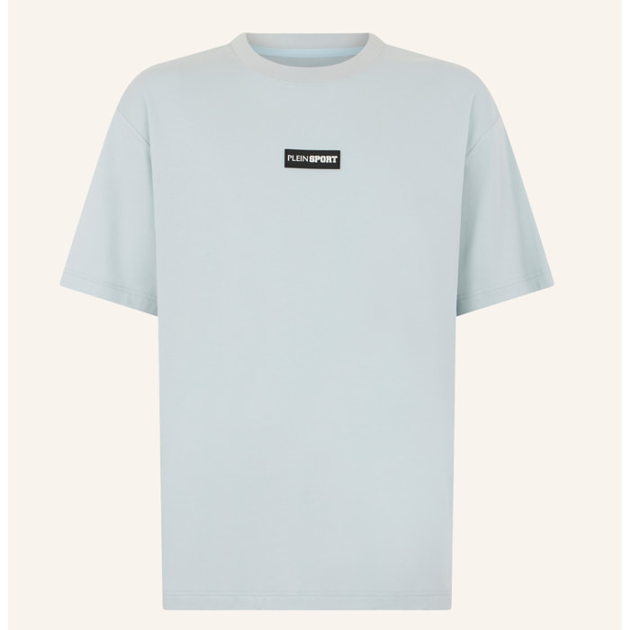 PLEIN SPORT Slub Cotton T-Shirt Scratch