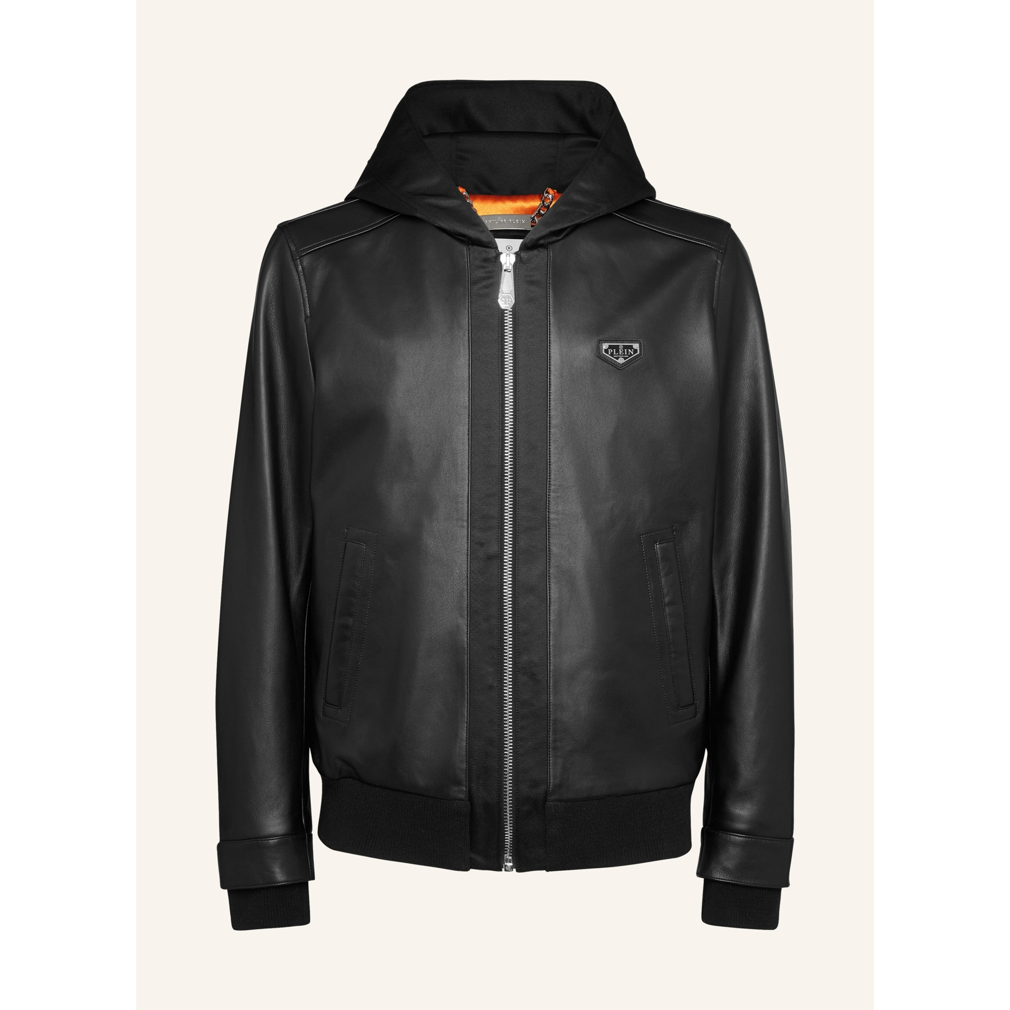 PHILIPP PLEIN Leather Jacket