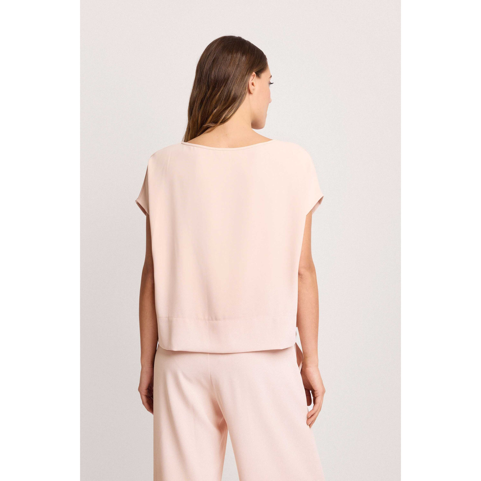 Kocca - Blusa scollo a barchetta Donna, Tinta unita, Scollo a barca