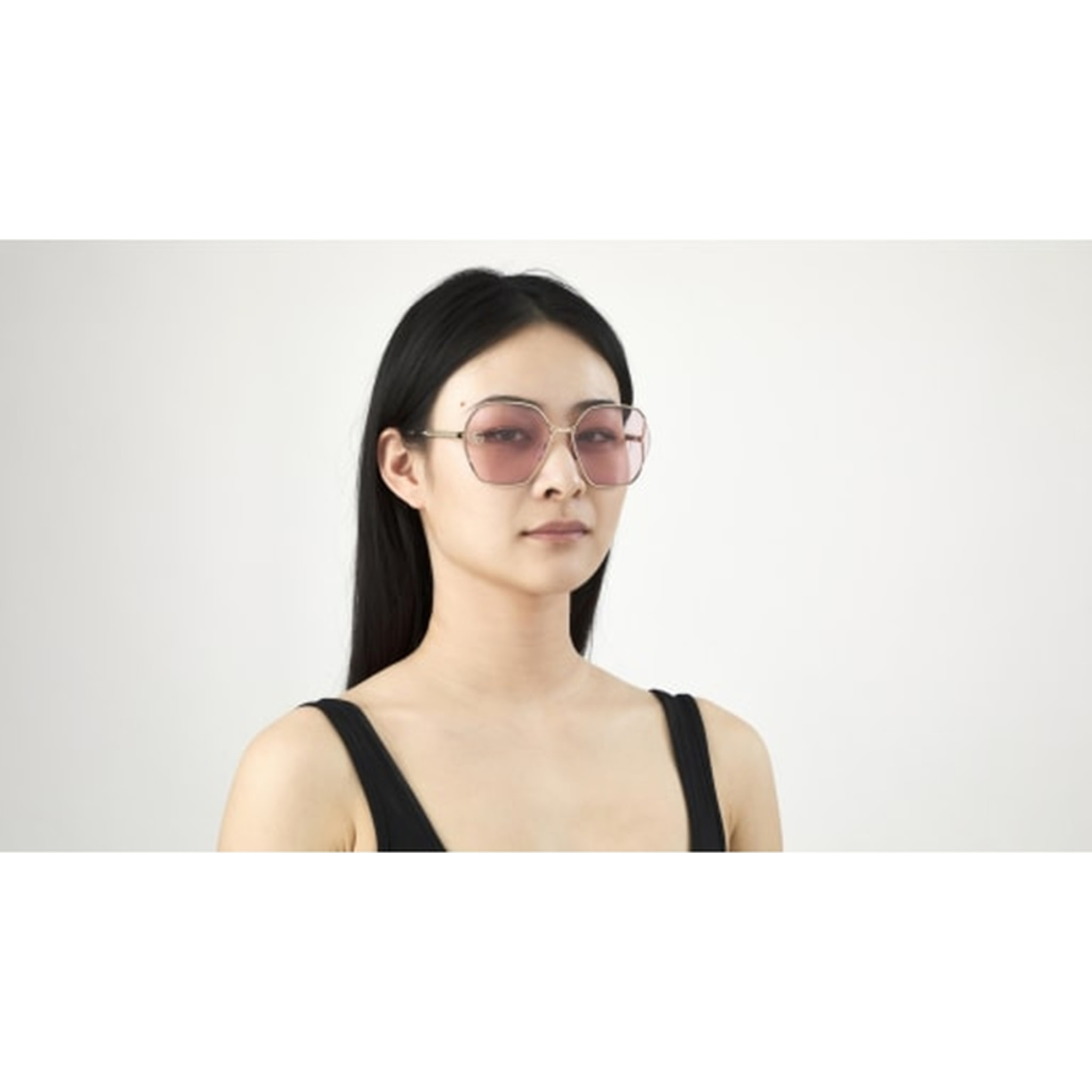 Gafas de Sol Gucci GG0818SA-003 de Metal Mujer 63 mm