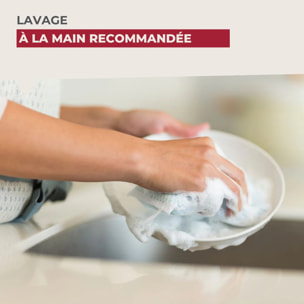 Set de 4 ustensiles de cuisine en bois FSC Fackelmann Nature