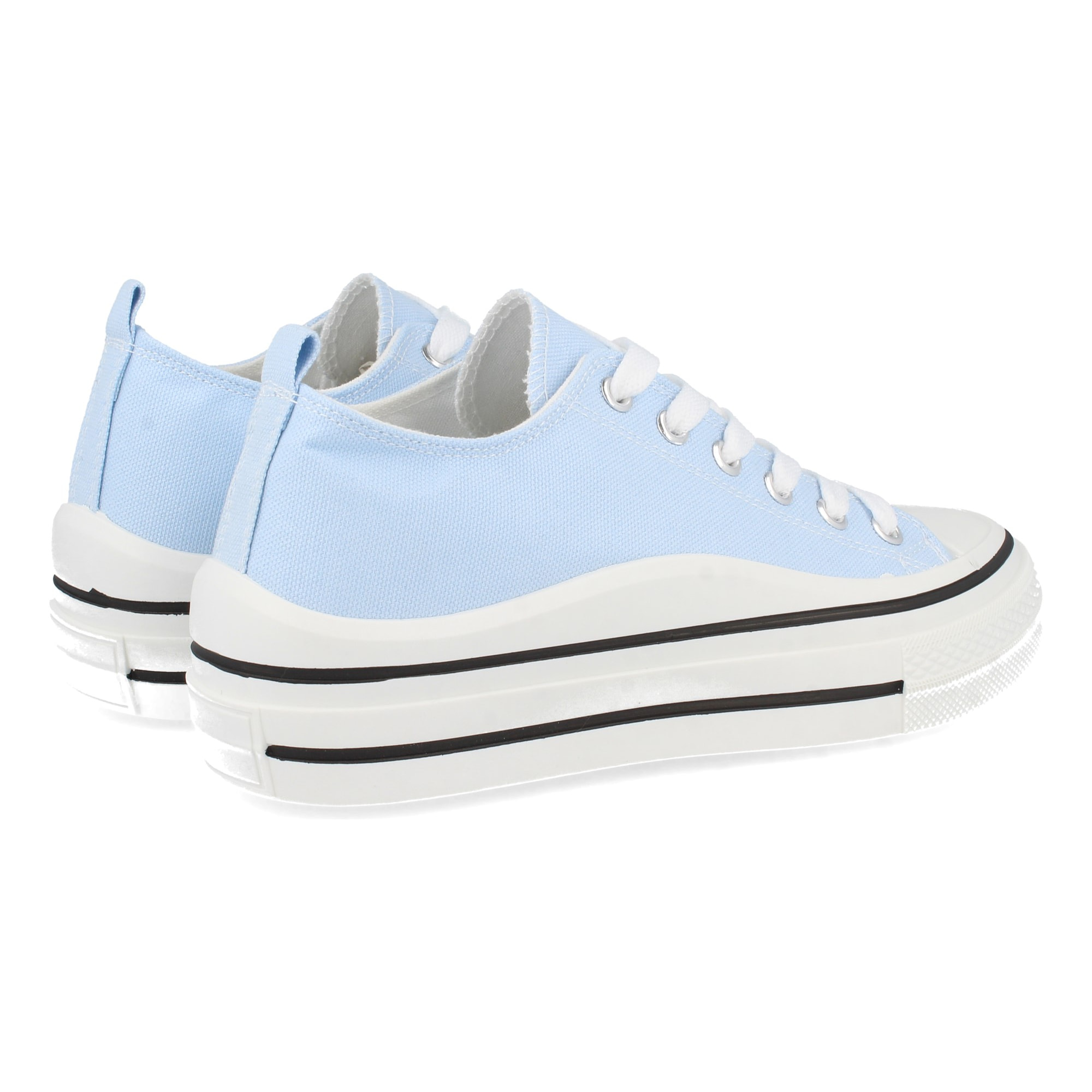 Zapatilla Estilo Bamba con Cordones