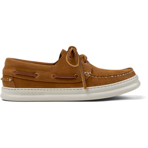 Zapatos de cordones - CAMPER Runner Four - Marron - Cuero nobuk
