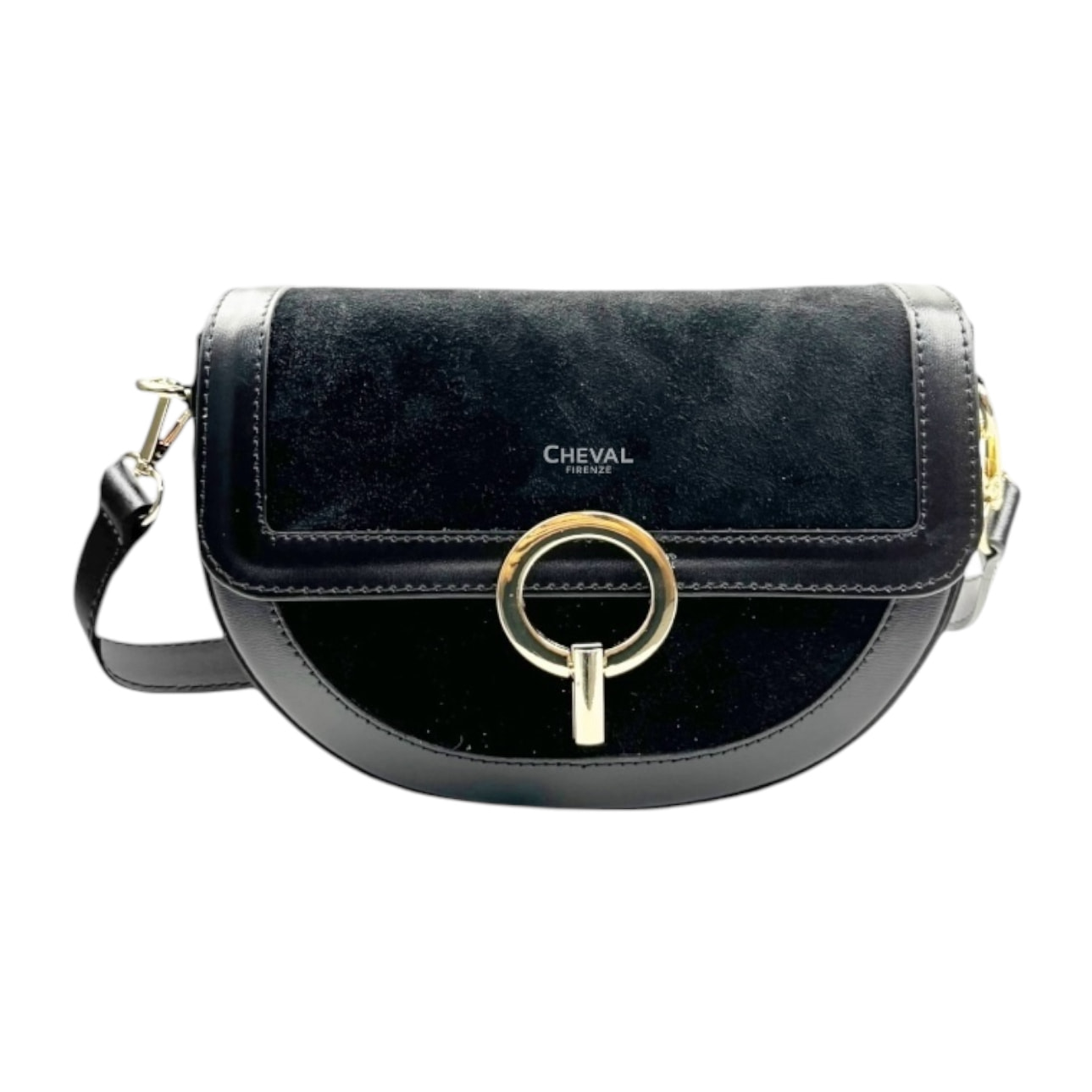 Bolso Cruzado Cheval Firenze Ambra F/W Negro