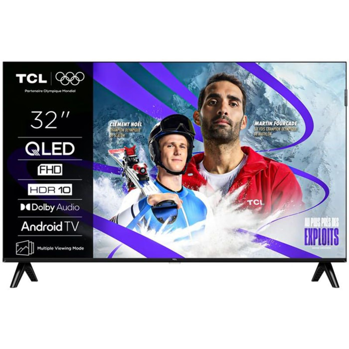 TV QLED TCL 32S59K 2025-32 pouces (80cm)