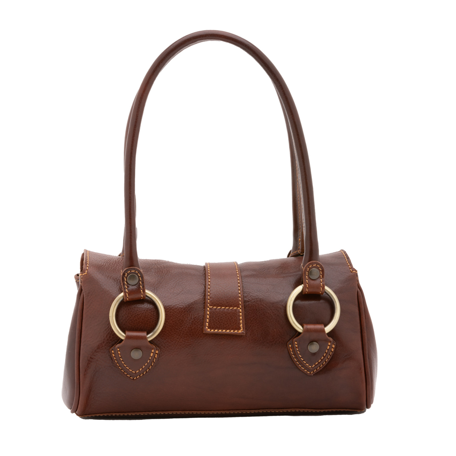 Borsa a mano da donna - Modello False - 100% pelle - 29.0 x 15.0 x 12.0 cm