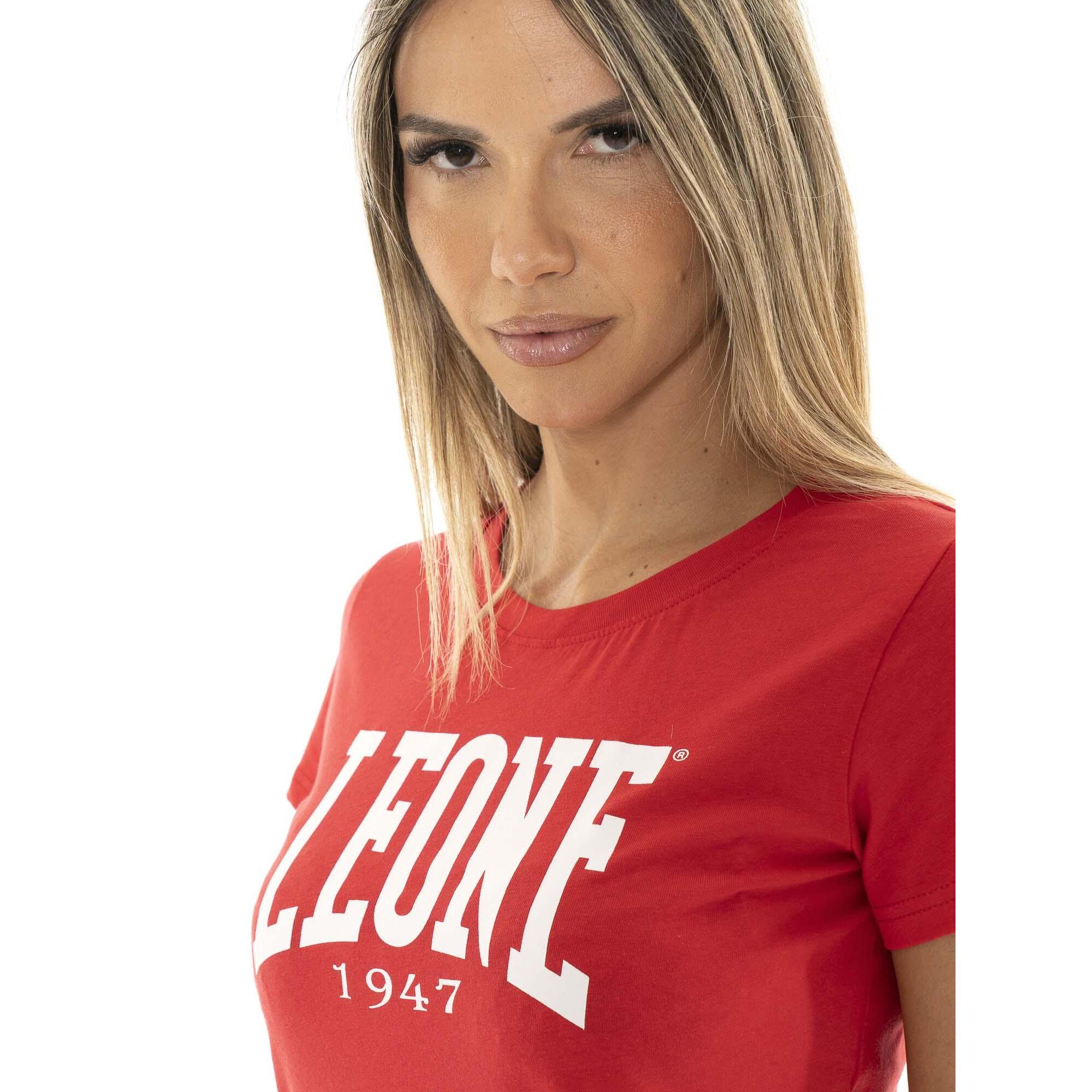 T-shirt a maniche corte da donna Leone 1947 Team Line