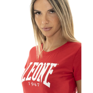 T-shirt a maniche corte da donna Leone 1947 Team Line