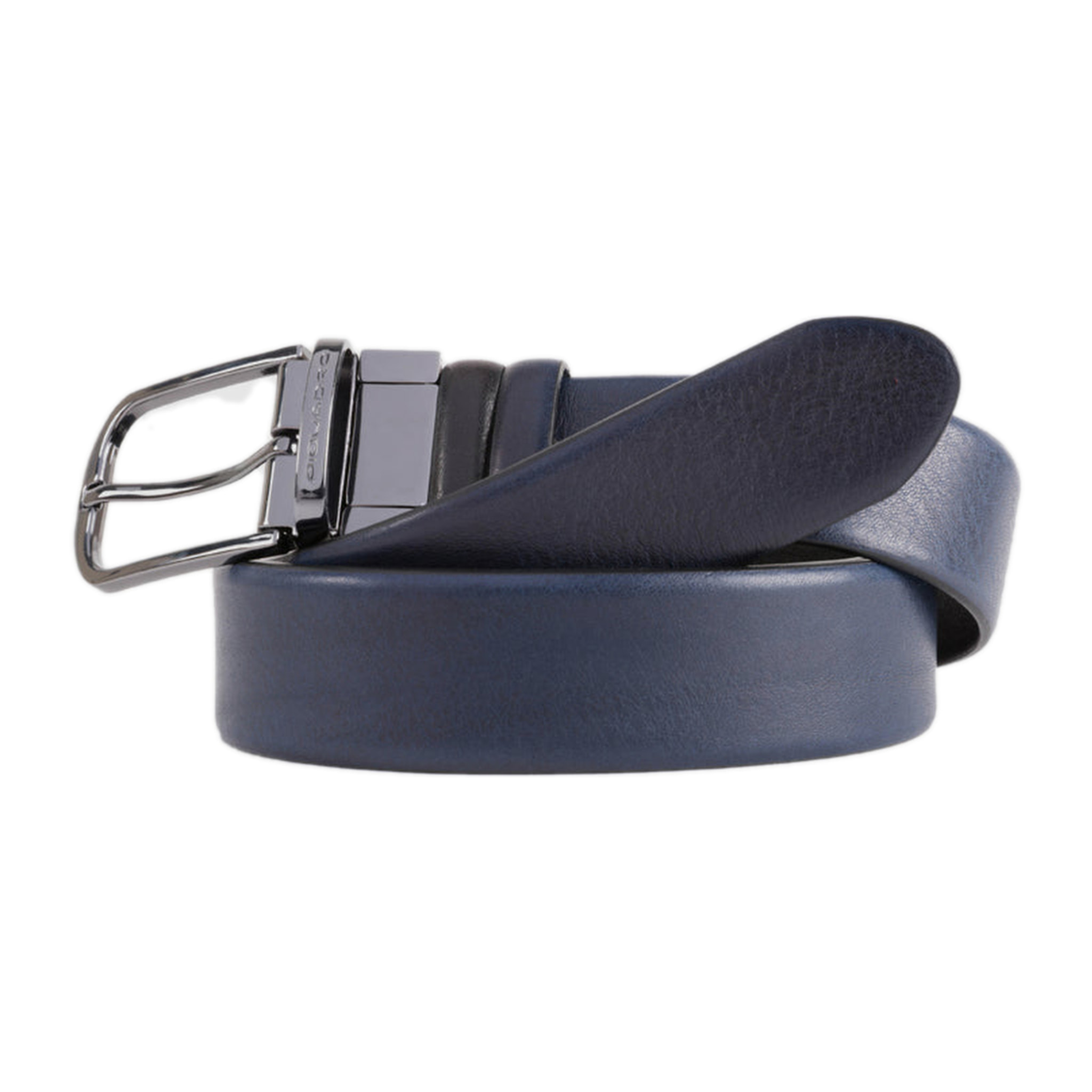Piquadro Cintura uomo in pelle con fibbia ad ardiglione