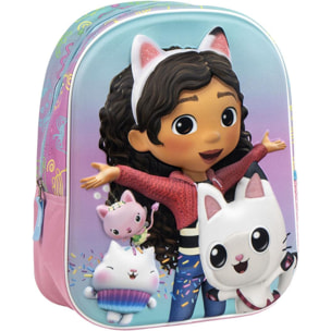 Mochila Infantil 3D Gabby´S Dollhouse