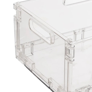 Boîte de rangement "Fold'n'Box" pliable et empilable 7,5L