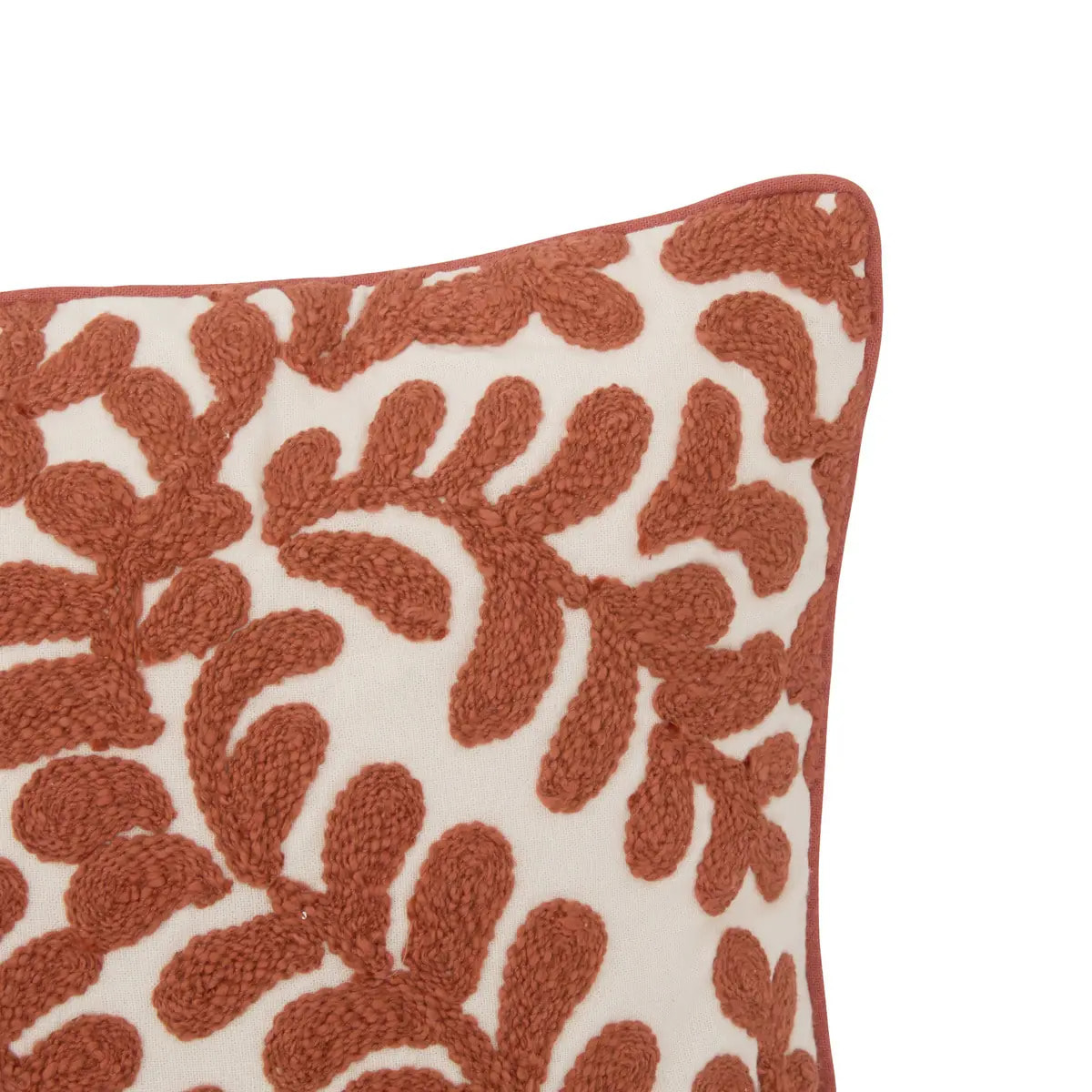 Housse de coussin Sienna 40x40cm terracotta